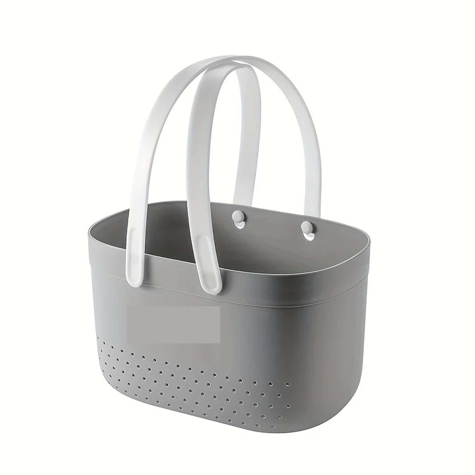 WSQHAO 2Pcs Portable Shower Caddy Basket, Plastic Organizer Storage Tote With Handles Toiletry Bag Bin Box For Bathroom for Shower(Color1)