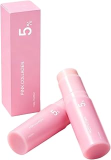 Cosmetic Stick Anti-Wrinkle, Collagen Volume Multi Balm | Pink Collagen Volume Multi Balm - All in One Volume Balm Stick for Under Smooth Fine Lines, Firming Care for Wrinkles
