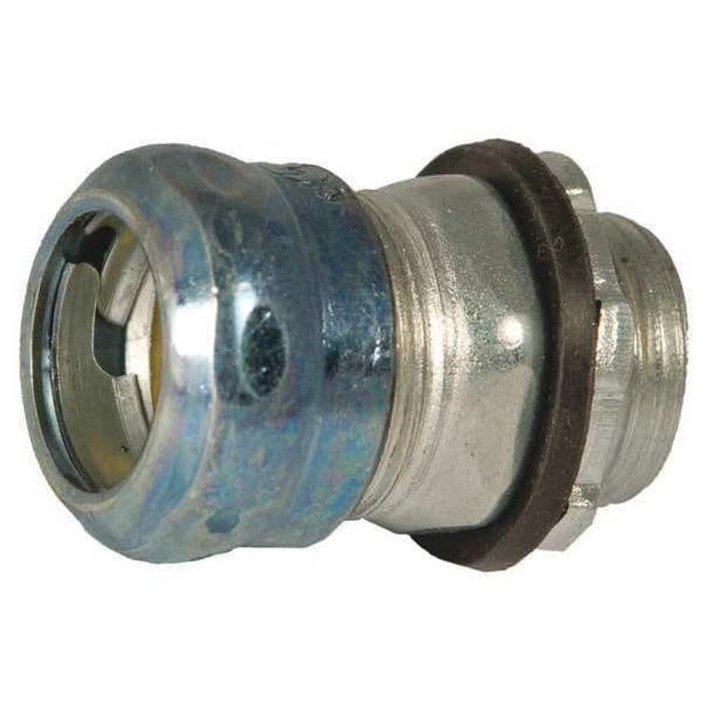 Raco 1-1/2" EMT Compression Connector, Rain Tight, 2-1/4" Overall Length Includes Clamp 2906RT - 1 Each-picture-11