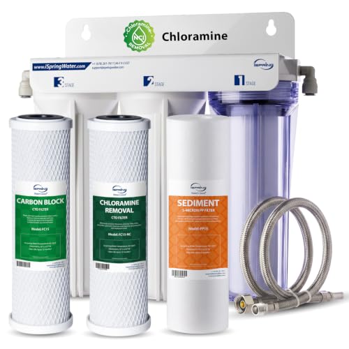 Image of iSpring US31KF-NC 3-Stage Chloramine Removal Under-Sink Water Filter System