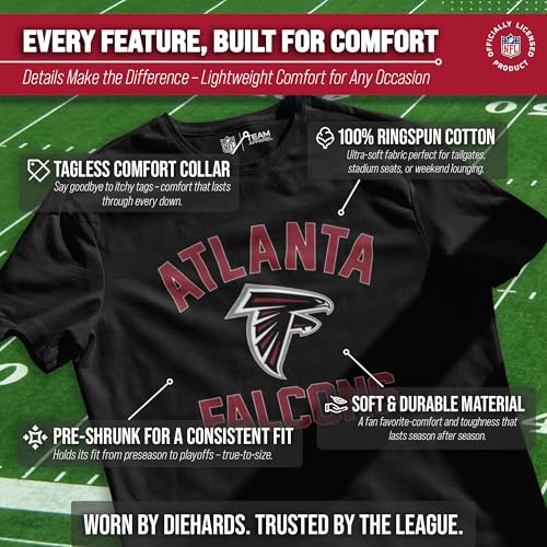 Image of NFL Gameday Cotton Blend T-Shirt for Men and Women - Licensed
