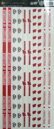 Sports Solution Wisconsin Badgers Border Sticker