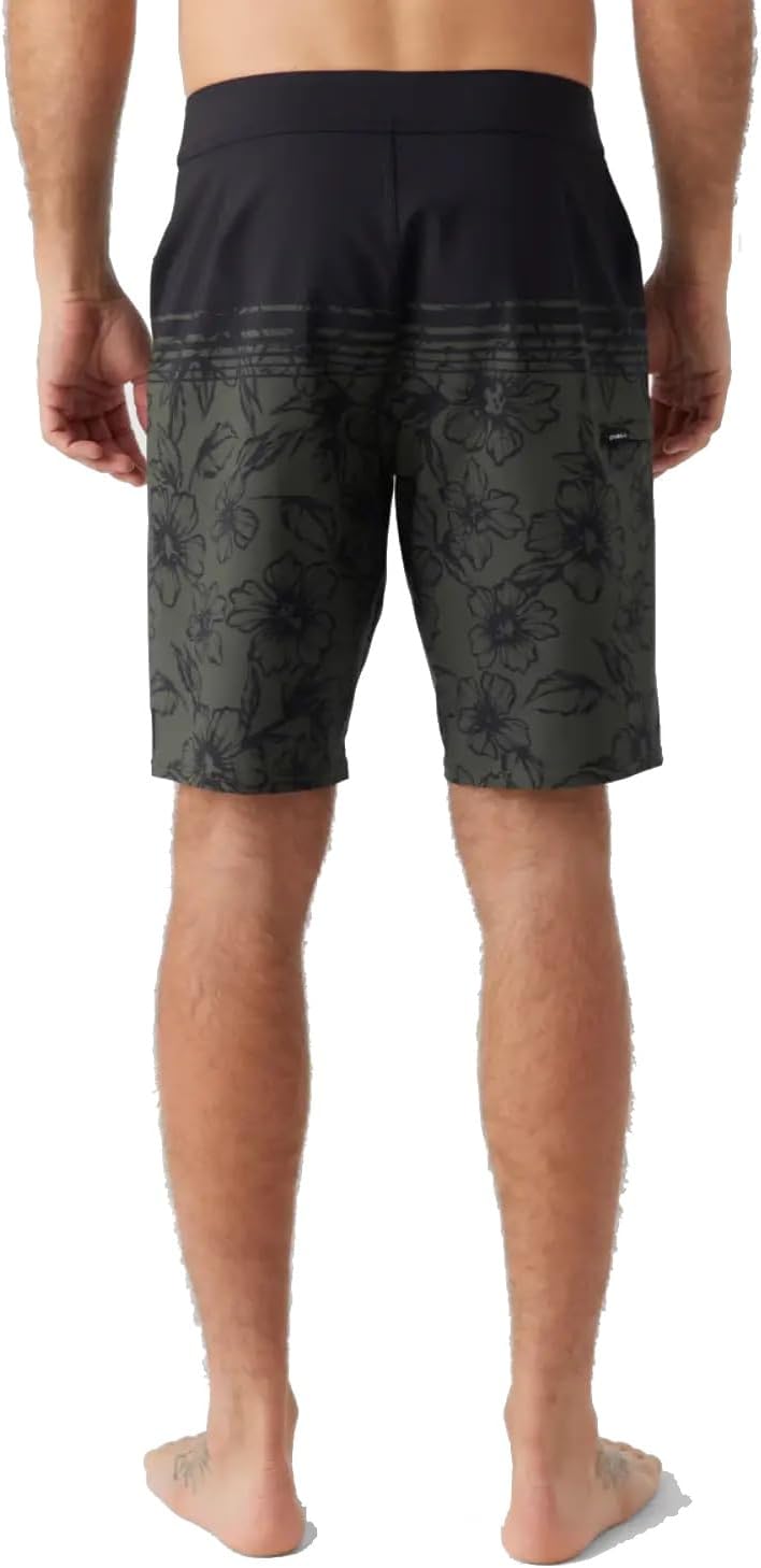 O'NEILL Men's Hyperfreak Heat 20" Swim Trunks - Quick-Dry, Stretch, and Comfortable Fit