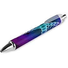 RainbowDouble Helix Print Ballpoint Pens for Women Men 0.5 Mm Fine Retractable Ball Point Pen 1 PCS