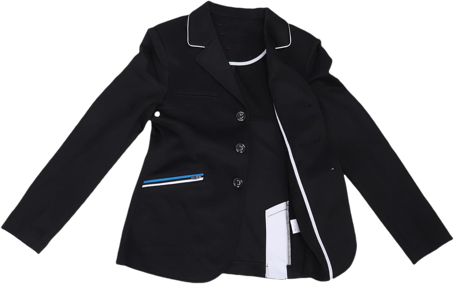 RiToEasysports Equestrian coat, stylish minimalist design for training competition and everyday riding, breathable lightweight cotton blend fabric, with gender neutral design, for men women and (160)