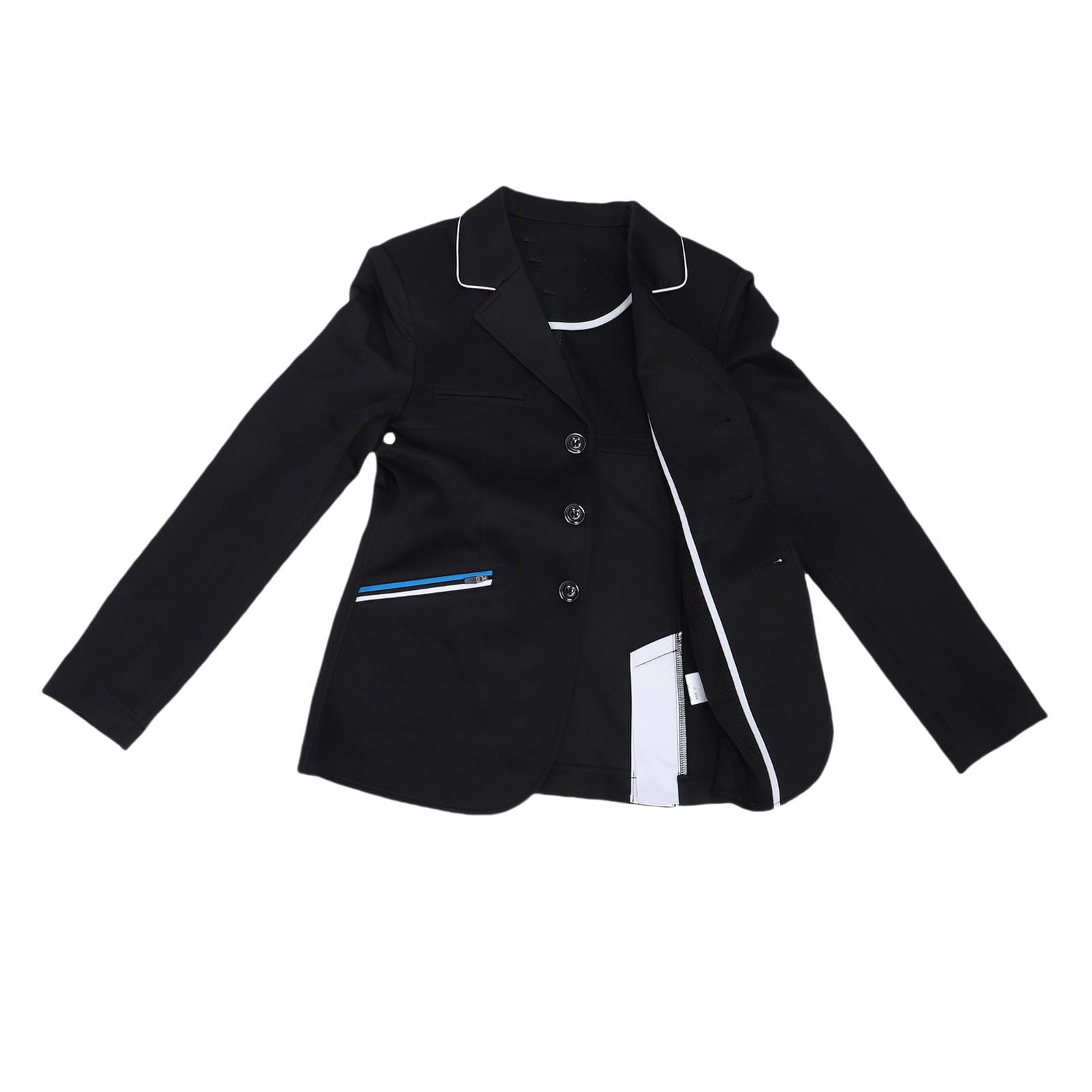 Abrigo Ecuestre, Chaqueta de Equitación Ligera y Transpirable de Mezcla de Algodón para Competición de Entrenamiento, con Diseño Neutro de Género para Hombres, Mujeres y Niños