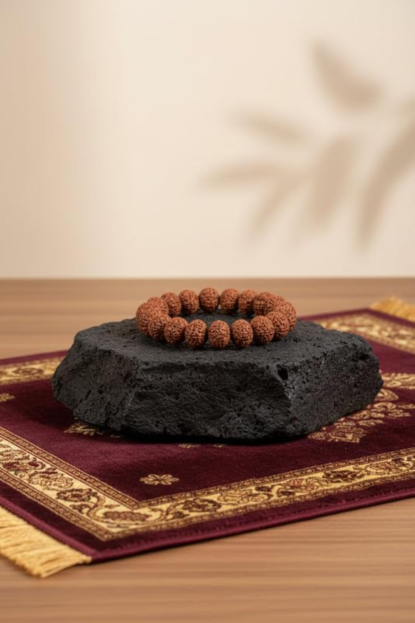 7 Mukhi Rudraksha Bracelet and Rakhi for Brother