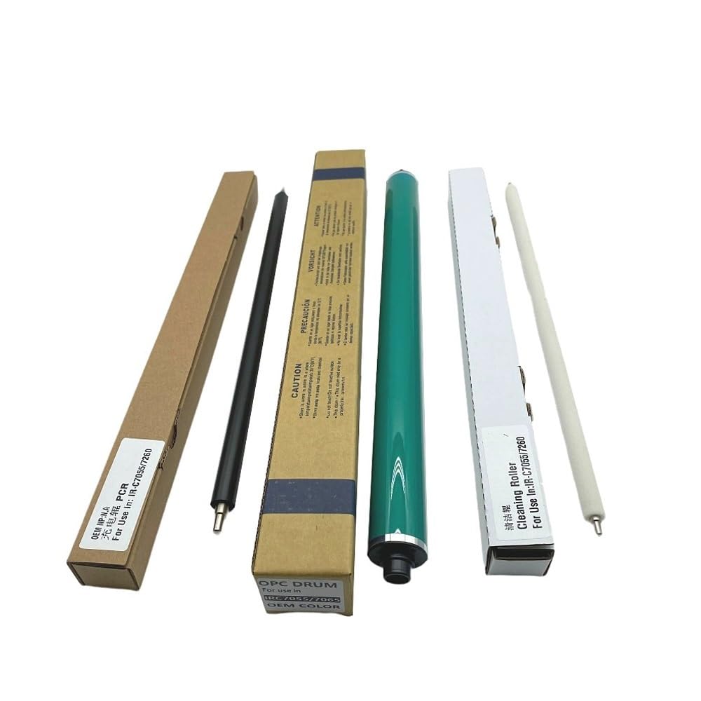 IRC7055 OPC Drum Blade PCR Sponge Roller Compatible with Canon imagePRESS c60 c600 c700 c800 c650 c750 c850 c660 c710 8065B001AA/D01 Drum (Color : PCR)