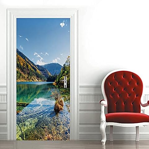 Sticker 3D Lac et Montagne A.Monamour Cover