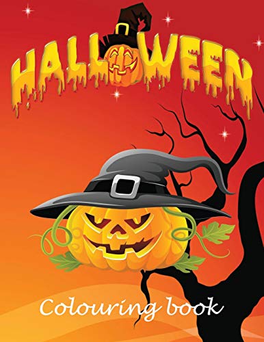 Halloween colouring book