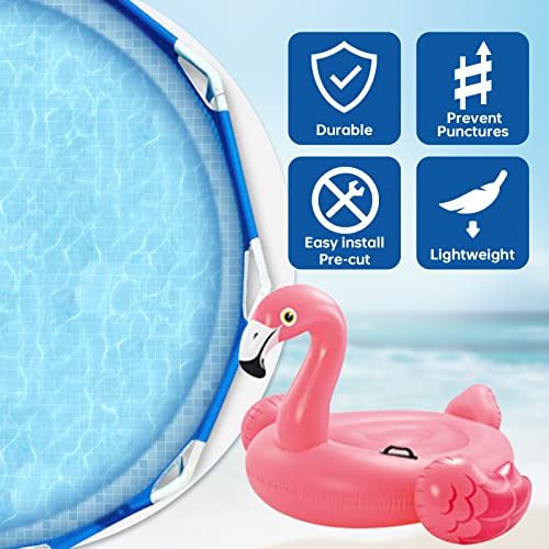 Perfin 12 Foot Round Pool Liner Pad For Above Ground Swimming Pools, Made Of Durable Material - Prevents Punctures And Extends Life To The Liner #TOP2