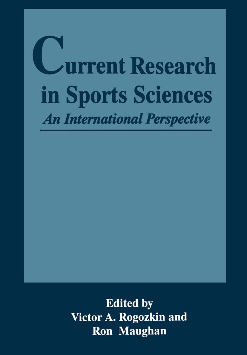 Current Research in Sports Sciences: An International Perspective (The Language of Science)