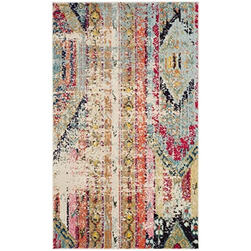 Tapete SAFAVIEH Monaco 2' x 3' multi boho chic tribal miniatura 1