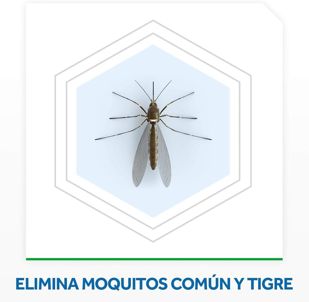 Raid Eléctrico Líquido 135 Noches - Recambios Anti Mosquitos comunes y Tigre - 3 recambios de 45 Noches