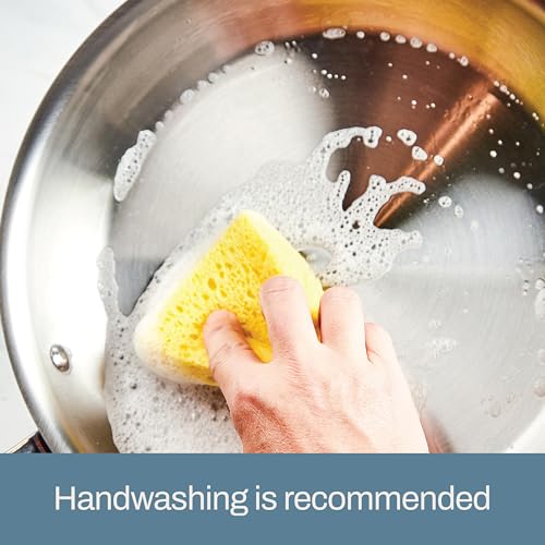 All-Clad D5 5-Ply Brushed Stainless Steel Sauteuse with lid and Strain & Splatter Guard, 4-Quart, Induction, Oven & Broiler Safe up to 600°F, Cookware, Kitchen Essential, Pots and Pans, Silver - Image 7