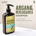 KISS Color & Care Argan & Macadamia For Dry and Damaged Natural Hair Shampoo & Conditioner Value Set