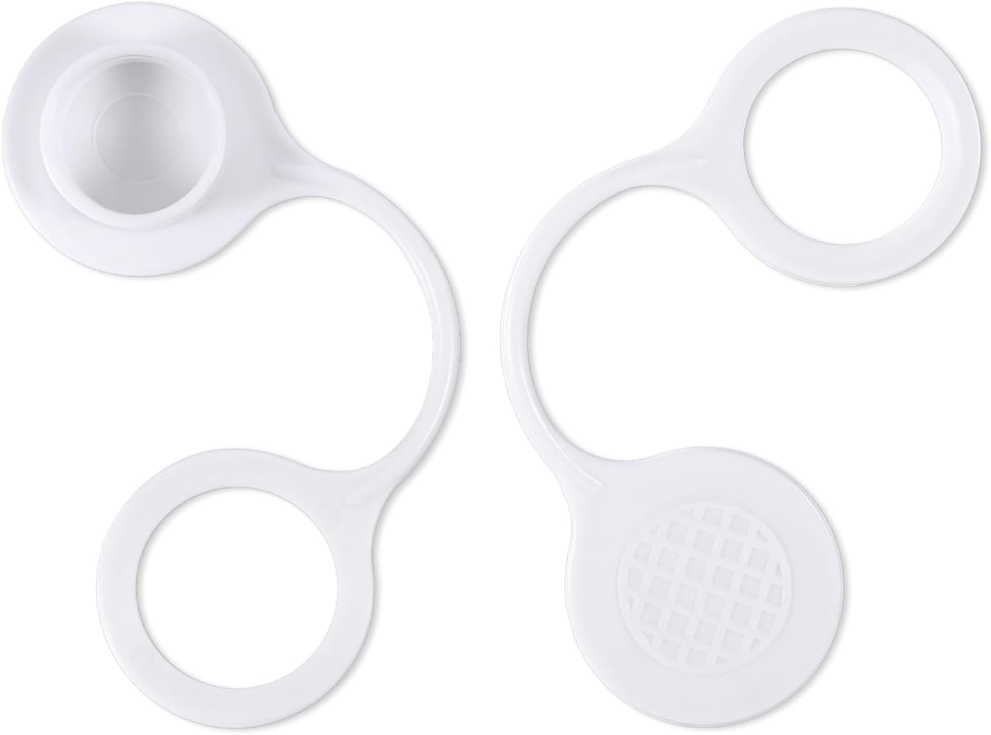 2pcs Cooler Drain Plug Caps, Leak Proof Plastic Replacement Parts for Igloo 25-70 QT Ice Chest Coolers Triple-Snap Drain Plug Cover