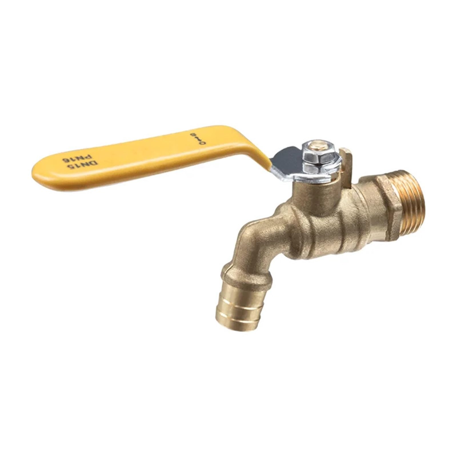 Grifo de agua para balcón y conexión de lavandería 1/2