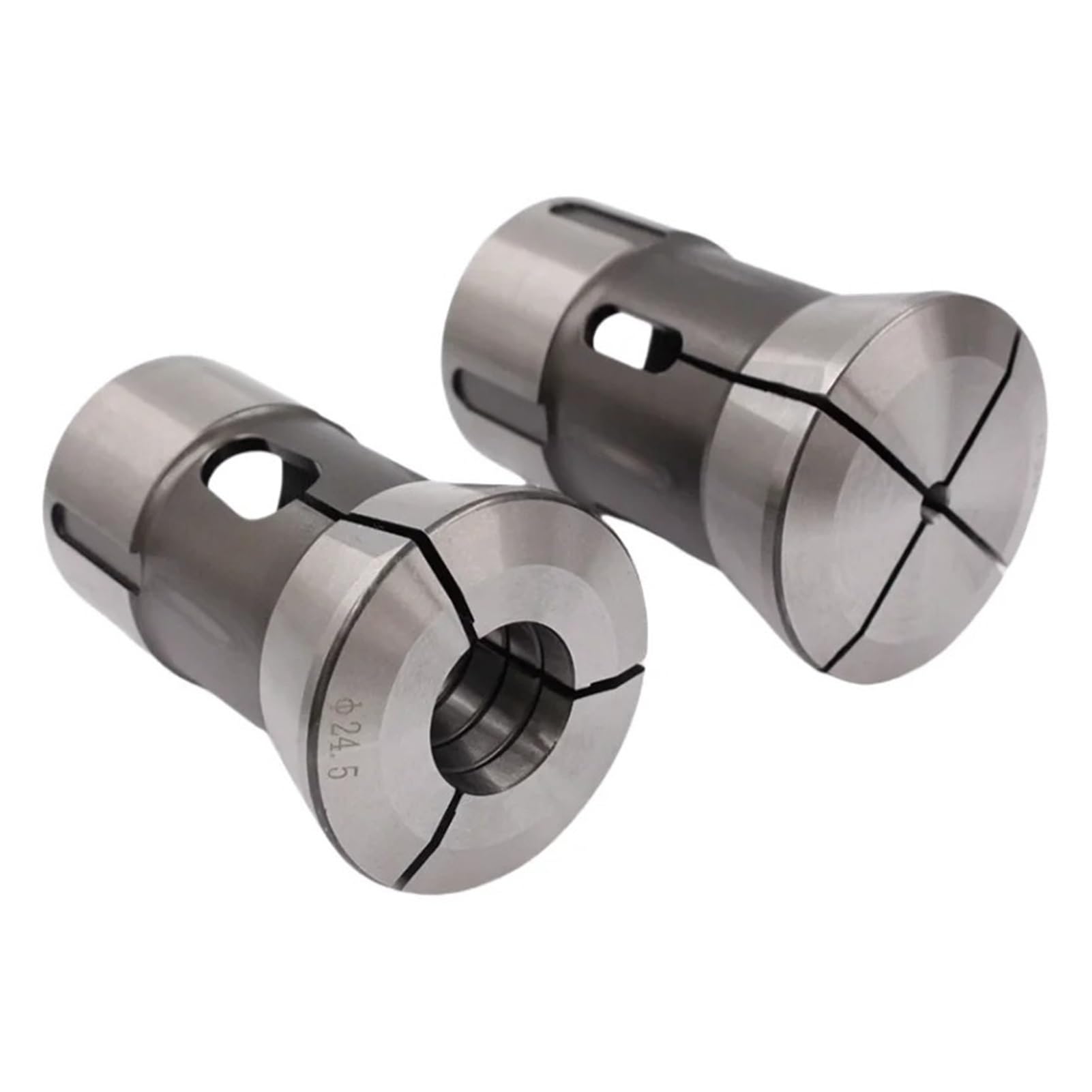 Stalowy tylny zacisk sprężynowy CNC okrągły otwór 46# 3,0-5,5 mm, tylny zacisk trakcyjny, stalowy trzpień sprężynowy, okrągły, kwadratowy, sześciokątny