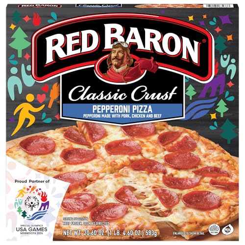 Red Baron, Classic Pepperoni Pizza, 20.60 oz (Frozen)