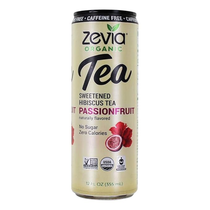 ZEVIA Organic Caffeine Free Sweetened Hibiscus