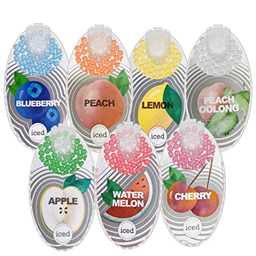 YMXWHF Billes menthol cigarette,bille cigarette parfumé,7 boîtes, 700 gélules,Cigarette capsule mentholée