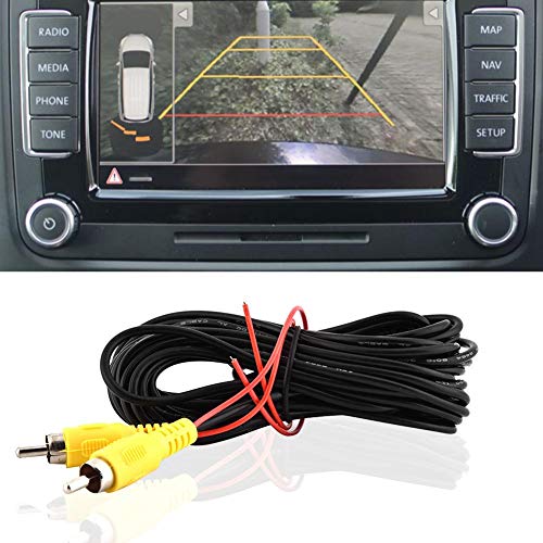 6 Meter langes Cinch-AV-Kabel (Stecker auf Stecker) für Rückfahrkameras – Videoanschluss fürs Parken