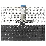 KGIGIBE Replacement Keyboard for HP Pavilion 13-S 13-S020NR 13-S120DS 13-S120NR 13-S192NR / Stream 14-AX 14-AX022NR 14-AX027CL 14-AX030WM 14-AX030CA 14-AX040WM Laptop US Black