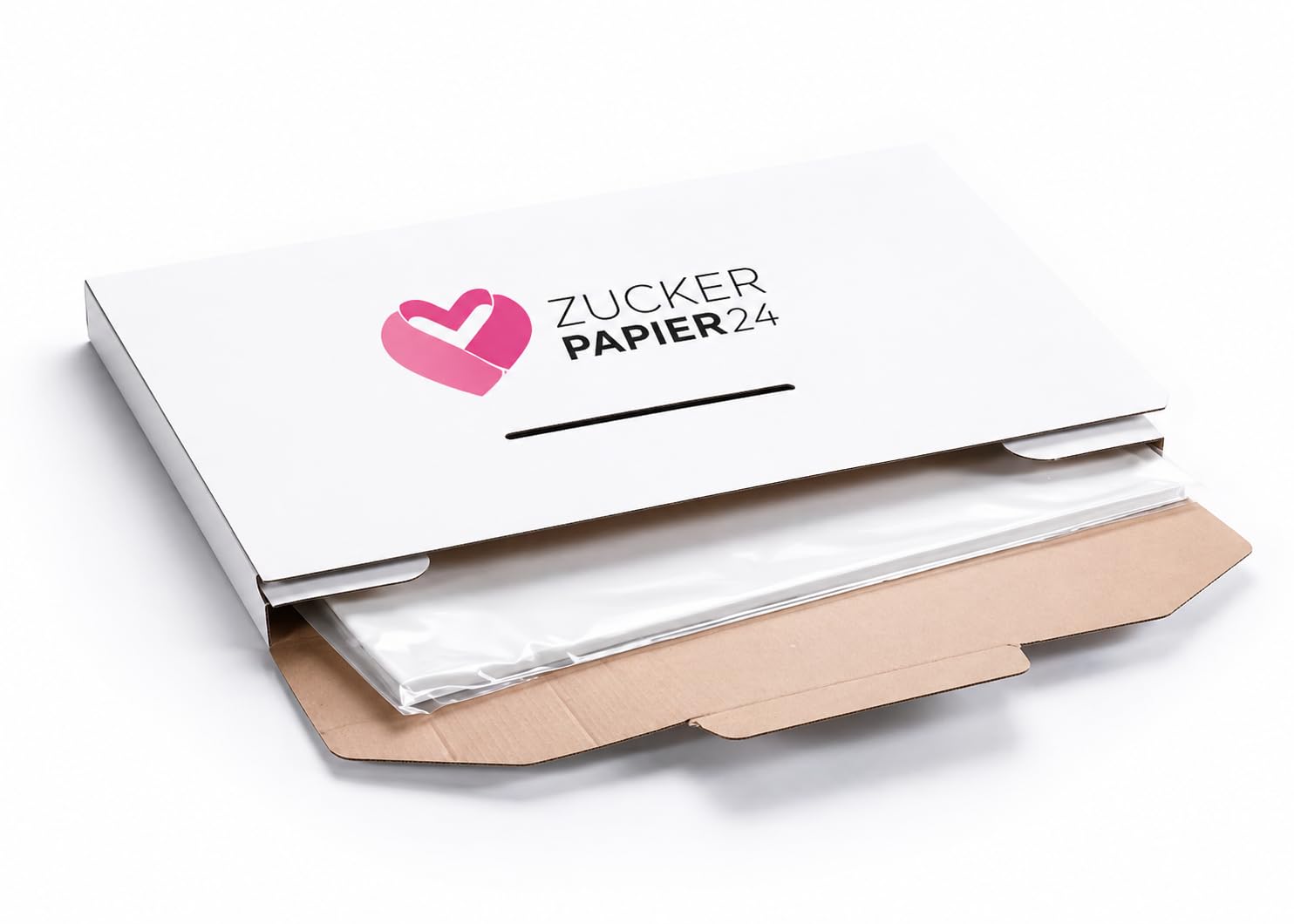 Zuckerpapier24® Original Dekorpapier Plus®, 10 Blatt, Format DIN A3, Esspapier zum Bedrucken für Fototorten etc. [6-TF]