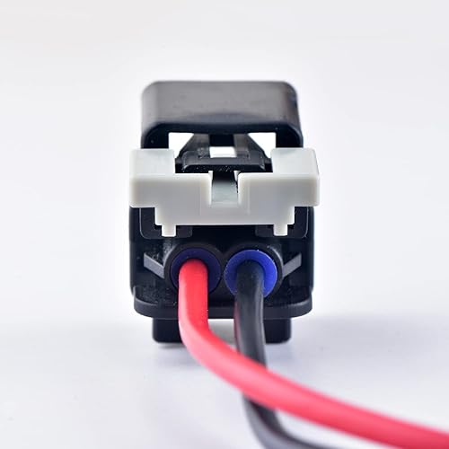 Miniatura 8 de 2Pin Engine Cooling Fan Motor Connector Compatible with for Chevrolet Equinox & Pontiac Torrent & Suzuki XL-7 & Buick GM Replace PT2188 88988506