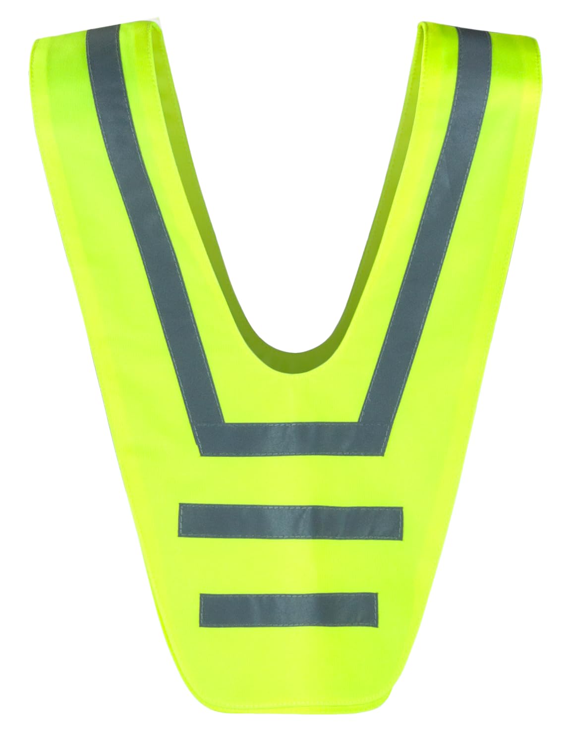 Walser Neon Kragen mit reflektierenden Streifen gelb