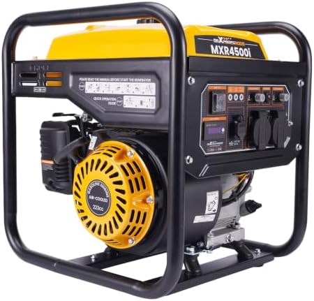 maXpeedingrods Generador inversor portátil de 3500 W, 4 tiempos g...