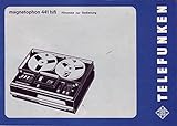  Telefunken Magnetophon 441 hifi Bedienungsanleitung