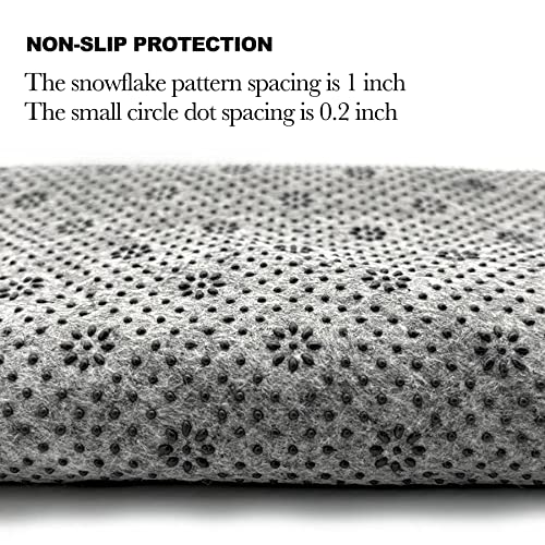 Tufting Cloth, Non-Slip Rug Backing Felt Cloth for Tufted Rugs, Secondary Backing Fabric for Tufting, Punch Needle, Non Slip Area Rug Pad, 62x78in