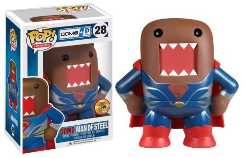 Superman Domo Pop Heroes Man Of Steel Movie Sdcc 2013 Exclusive Chase #TOP1