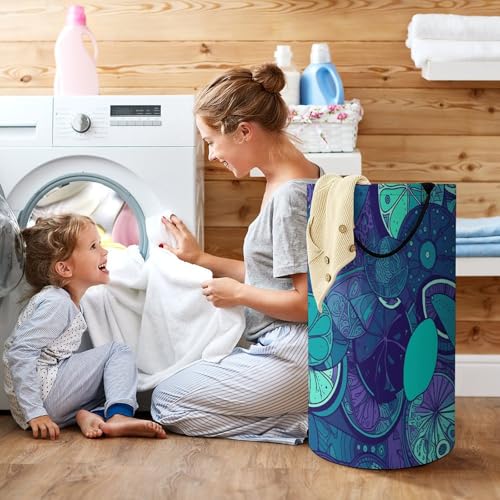 Grand panier à linge pliable imperméable pour stopper le désordre - 7