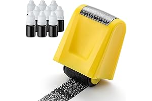 Confidential Mail Roller Stamp for Enhanced Privacy