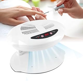 Nail Dryer with Air, 400W Nail Dryer Warm-Cool Nail Polis Drying, Fast Nail Curing Lamps with Automatic Sensor, Nail Varnish Dryer Machine, Air Nail Fan Blow Dryer for Hands Feet, 220V