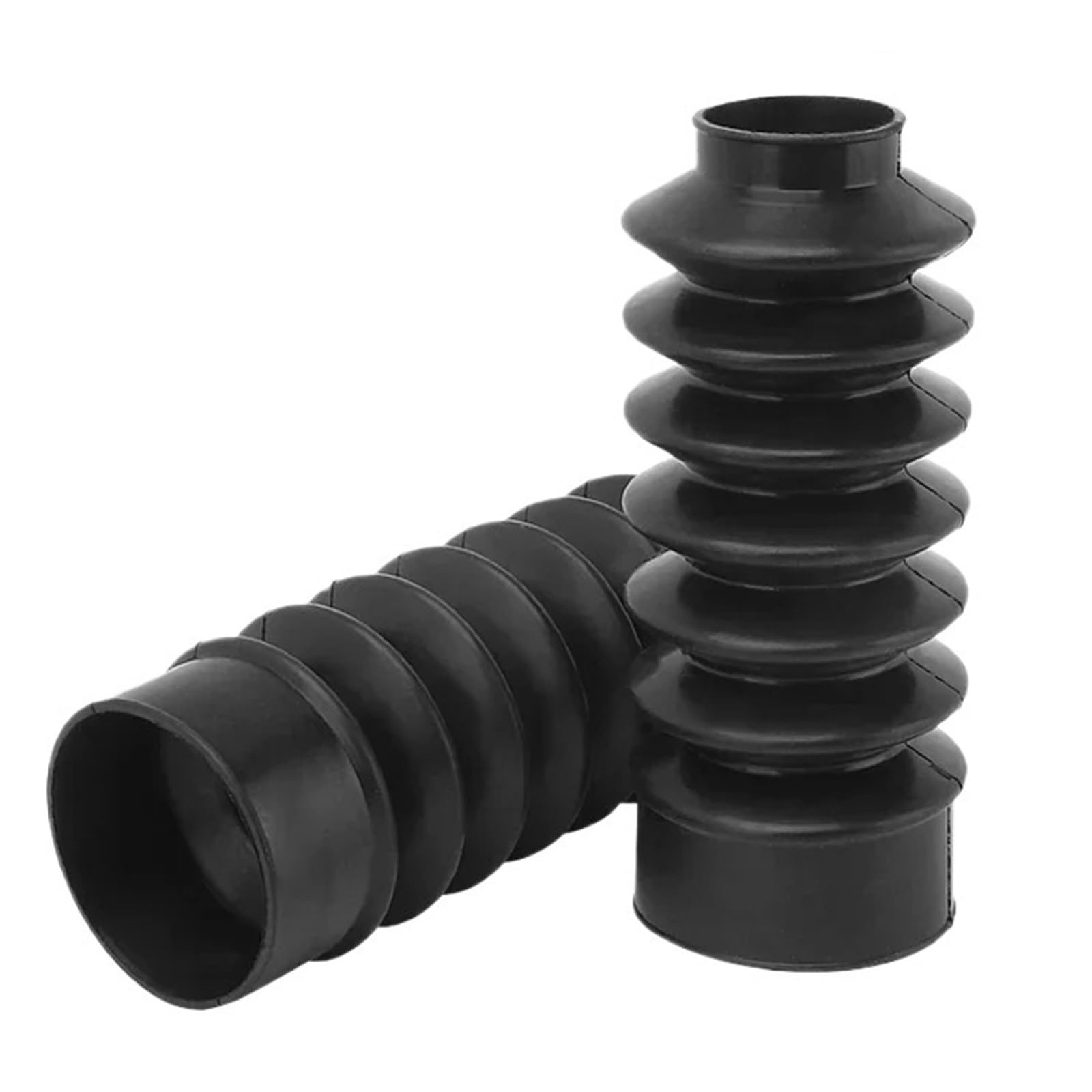 Copriforcella Adatto per Harley Dyna FXD Sportster XL883 XL1200 39mm Moto Gomma Anteriore Forcella Lunga Soffietti Gators Coperture