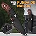cuchillo Supervivencia de Hoja Fija cuchillo Bushcraft Hoja Lavada a la Piedra cuchillo Caza para Camping Imagen de cuchillo Supervivencia de Hoja Fija cuchillo Bushcraft Hoja Lavada a la Piedra cuchillo Caza para Camping