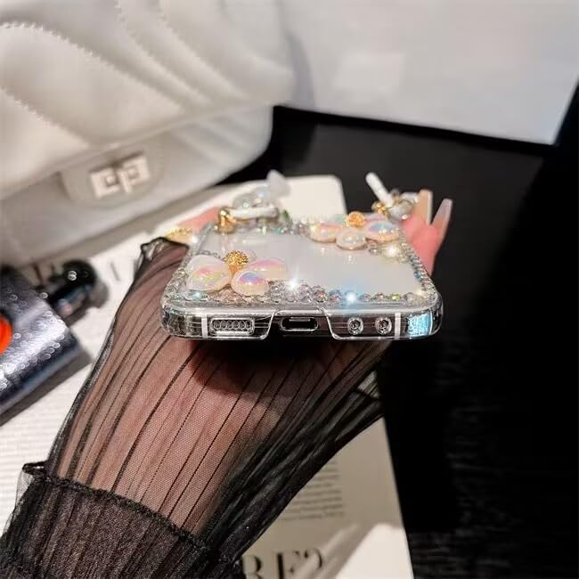 Amazon.com: Szakdws Sparkle Case for Samsung Galaxy Z Flip 6 5G