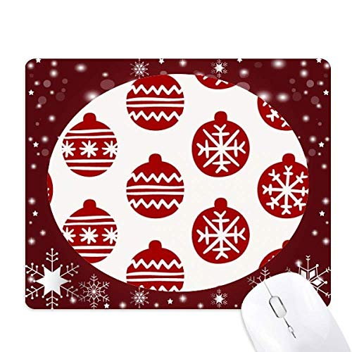 Tapis de souris festival de Noël flocon de neige idée cadeau hiver