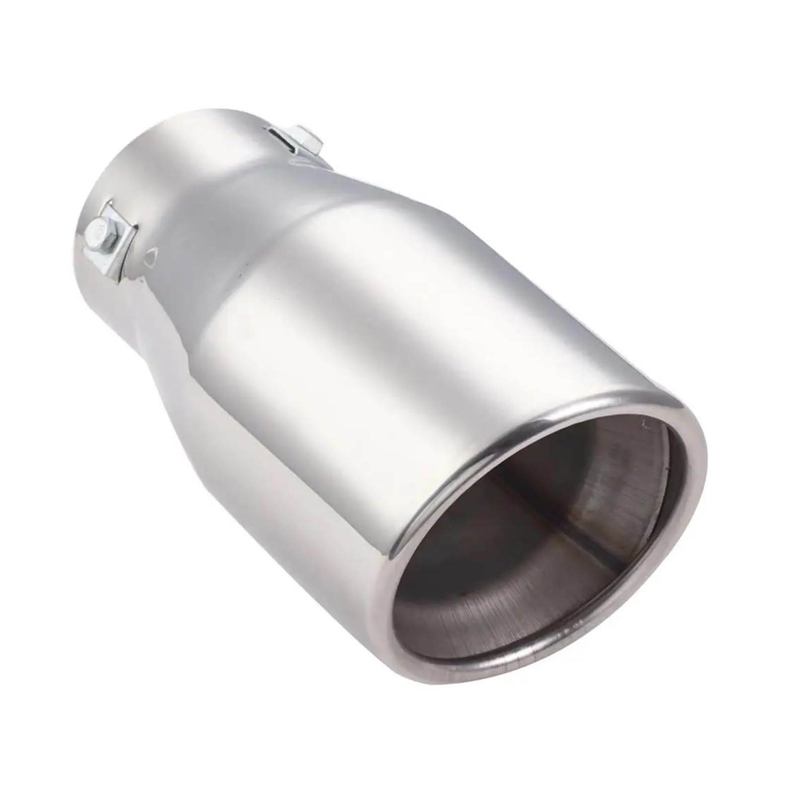 Diámetro Exterior De 80mm Tubos De Escape De Acero Inoxidable Para Coche, Con Borde Ovalado