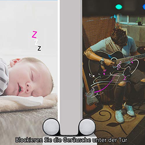 JTENG 2 Pezzi paraspifferi per Porta,Paraspifferi