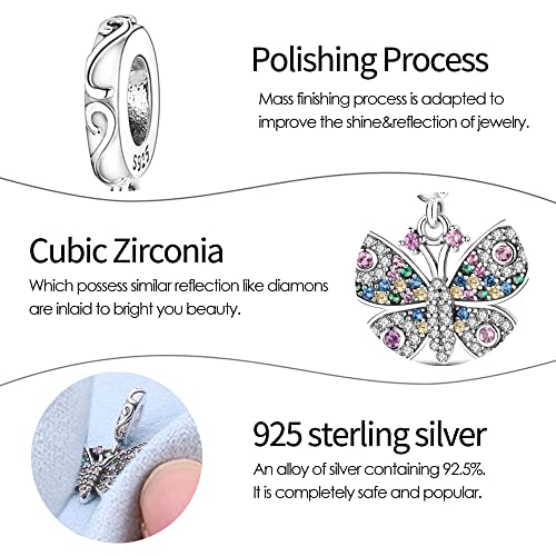 Pandach Animal Charm Bead Fits Charms Bracelets For Woman-925 Sterling Silver Dangle Pendant Bead,Girl Jewelry Beads Gifts For Women Bracelet&Necklace #TOP3