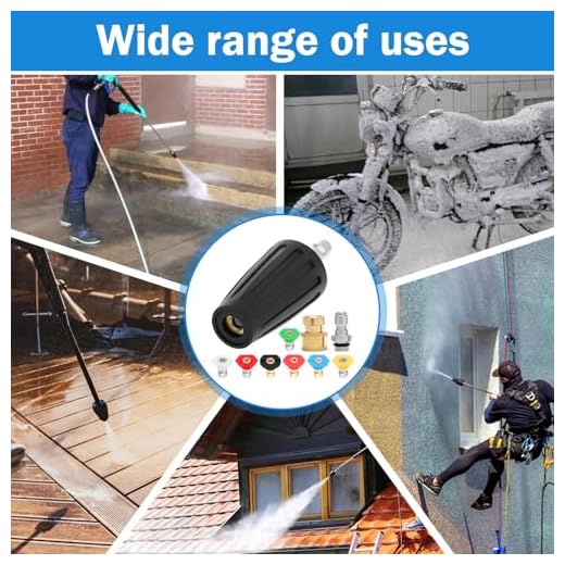 5-in-1 Pressure Washer Nozzle Set