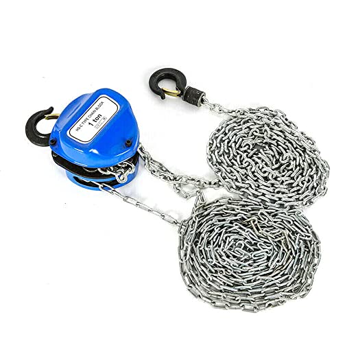 Palan à chaîne professionnel 1000 kg/1 t - 4 m