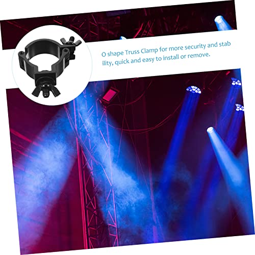 SUPVOX 4Pcs Gancho O-Clip Ganchos De Metal Clipe De LED No Suporte Da Lâmpada De Luz Braçadeiras De