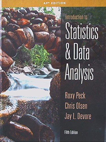 K12HS INTRO STATISTICS/DATA ANALYSIS, 5e 1305267249 Book Cover