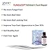 Zane Hellas FunguCept Athlete’s Repair Solution. Relieves Itching, Burning, Cracking, Scaling. Stop Bad Odor. Visible Results in 5 Days. 1 fl. oz - 30 ml.